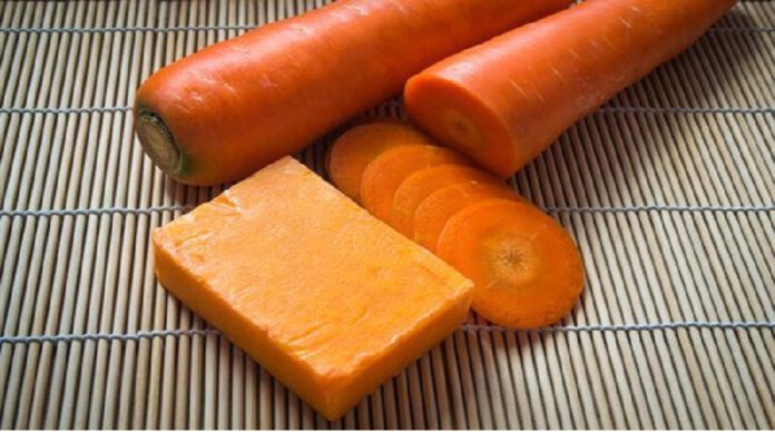savon éclaircissant à la carotte 100% naturel