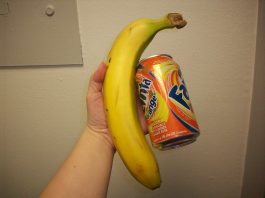 Banane et fanta