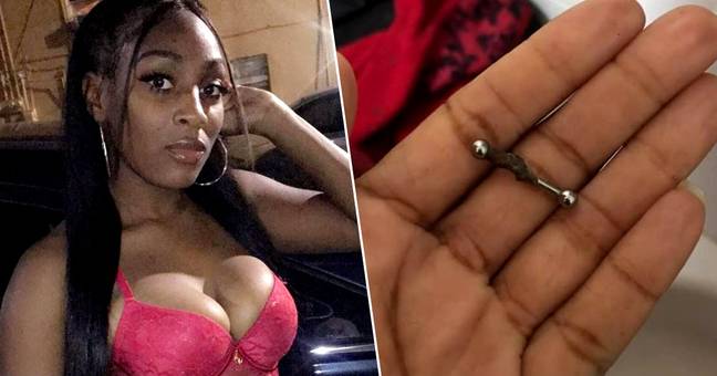 piercing au mamelon infecté