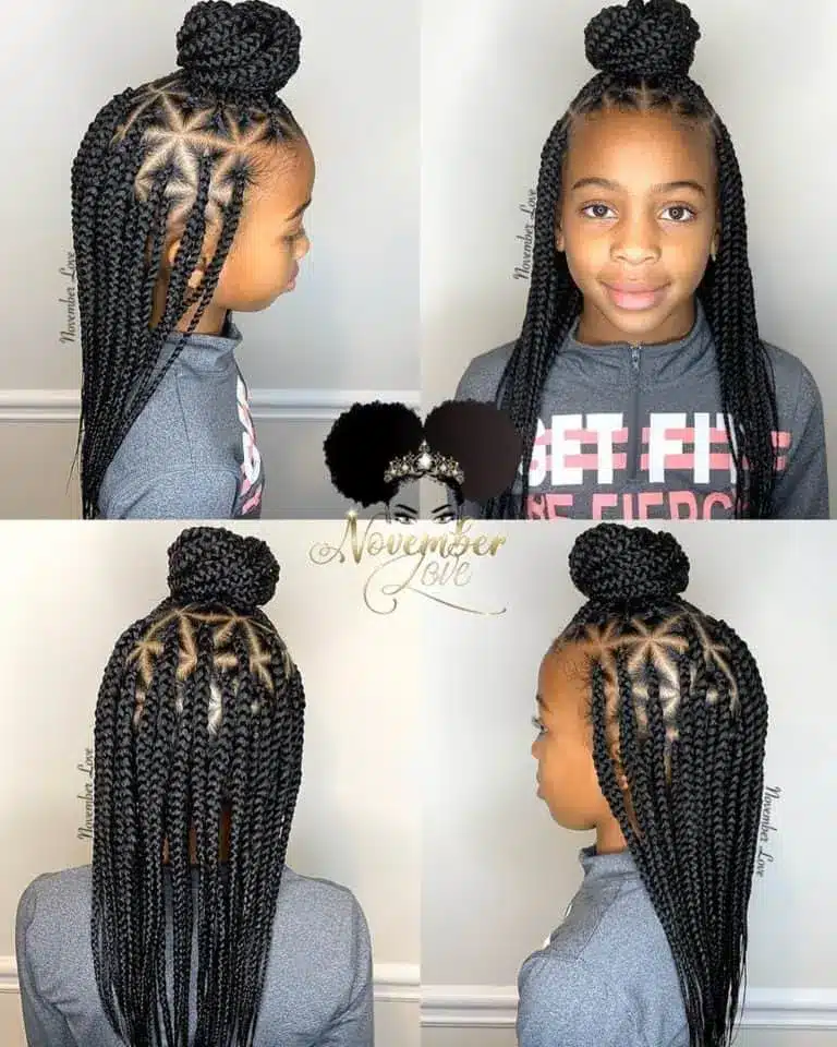jolie coiffure pour enfant africain