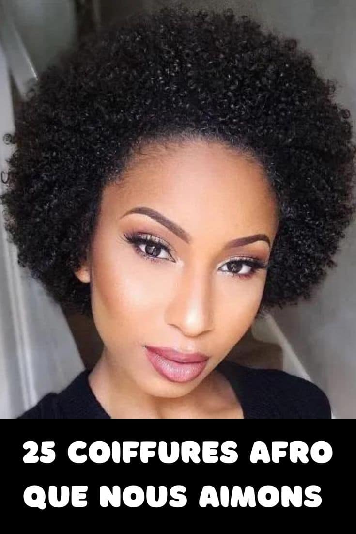 top 25 coiffures afro