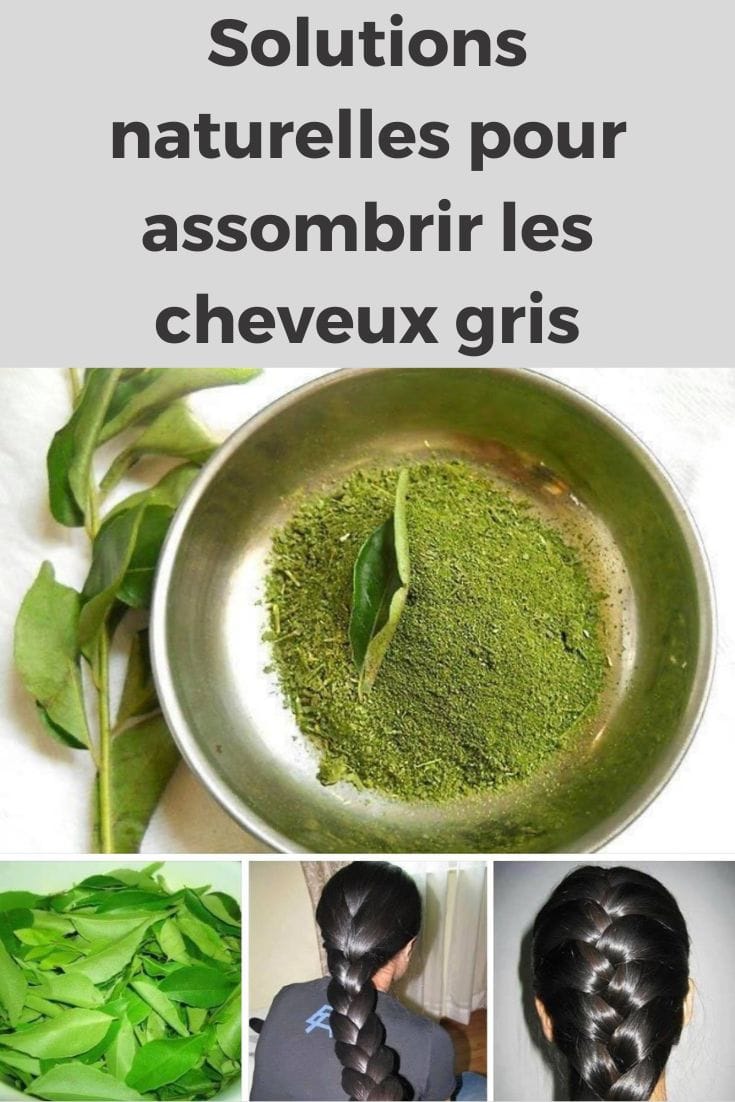 Remede maison cheveux gris