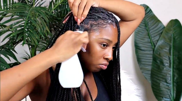 Entretenir ses box braids lavage