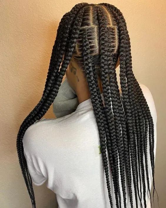 pop braids femme africaine