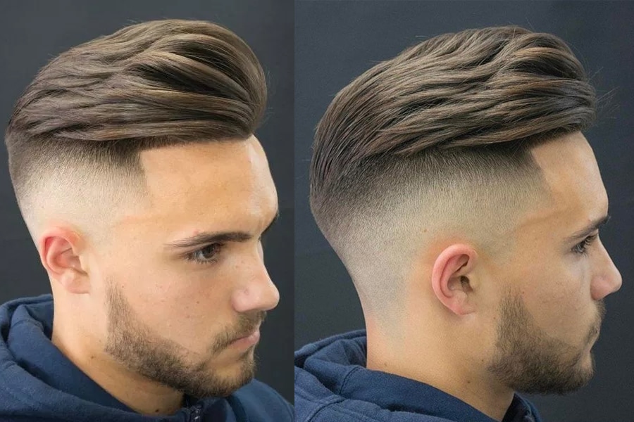 coiffure homme simple
