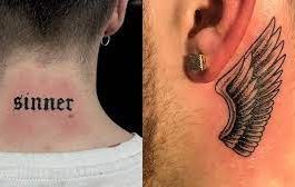 tatouages ​​au cou homme 2022