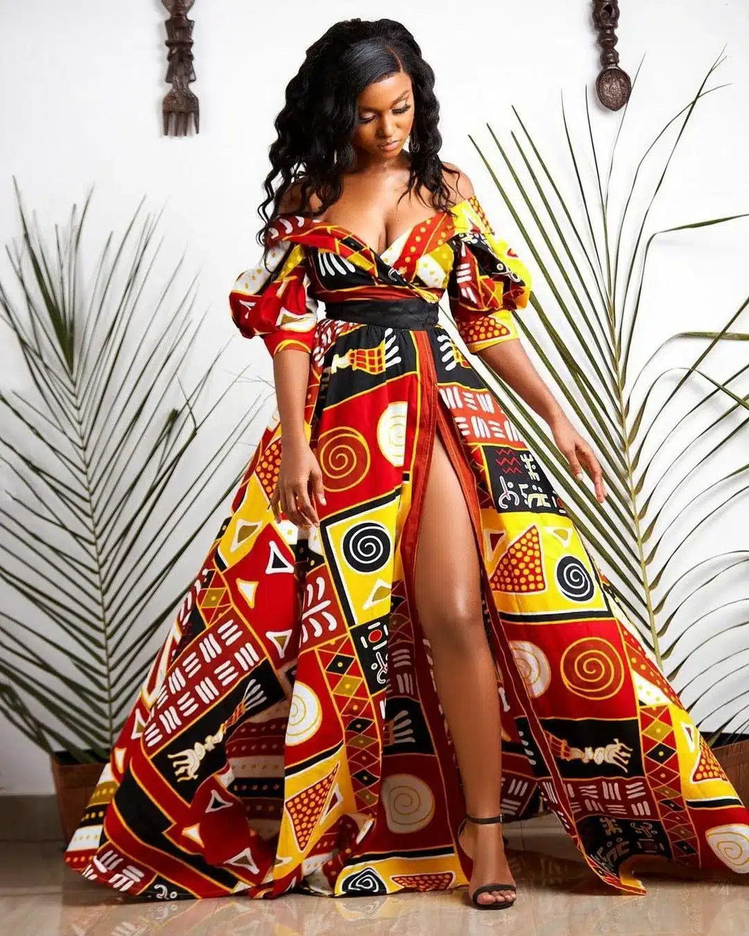 robe invité de mariage africain