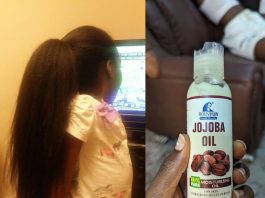 huile de jojoba sur les cheveux