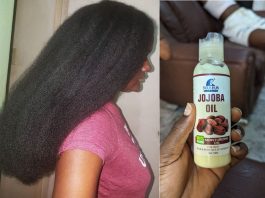 l'huile de jojoba pour avoir des cheveux longs et épais