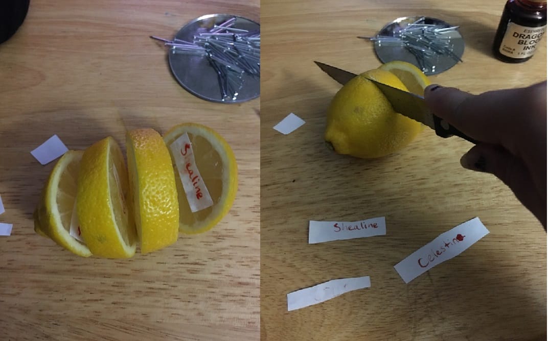 rituel malédiction du citron pour maudire une personne