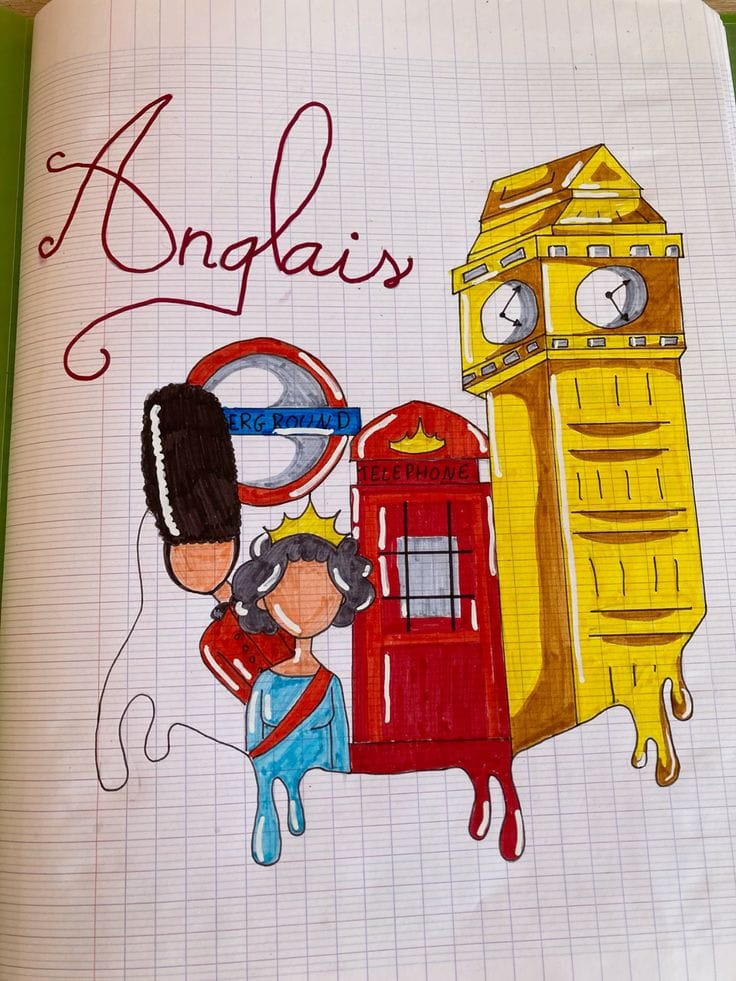 TOP 18 Page De Garde Anglais Imprimer Pour Cahiers