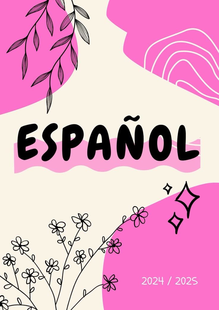 Top 22 Page De Garde Espagnol Imprimer Pour Cahiers