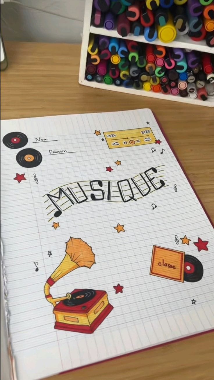TOP 10 Page De Garde Musique Imprimer