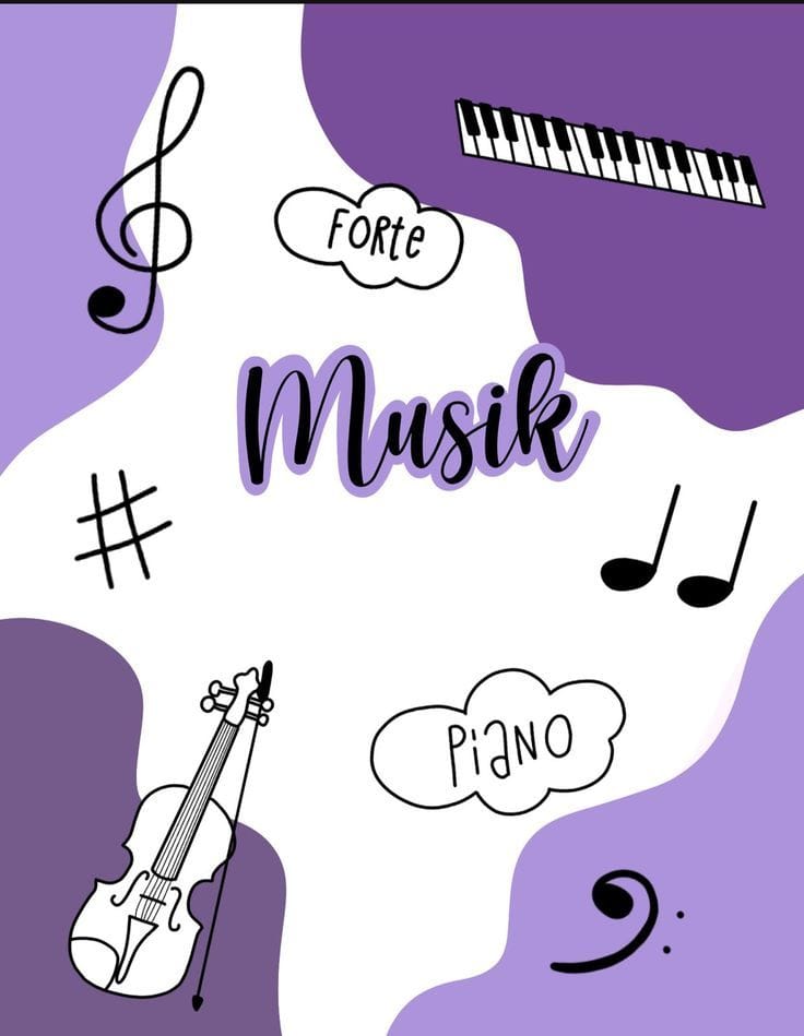 TOP 10 Page De Garde Musique Imprimer