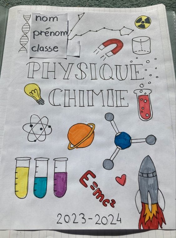 Top 17 Pages De Garde Physique Chimie Imprimer
