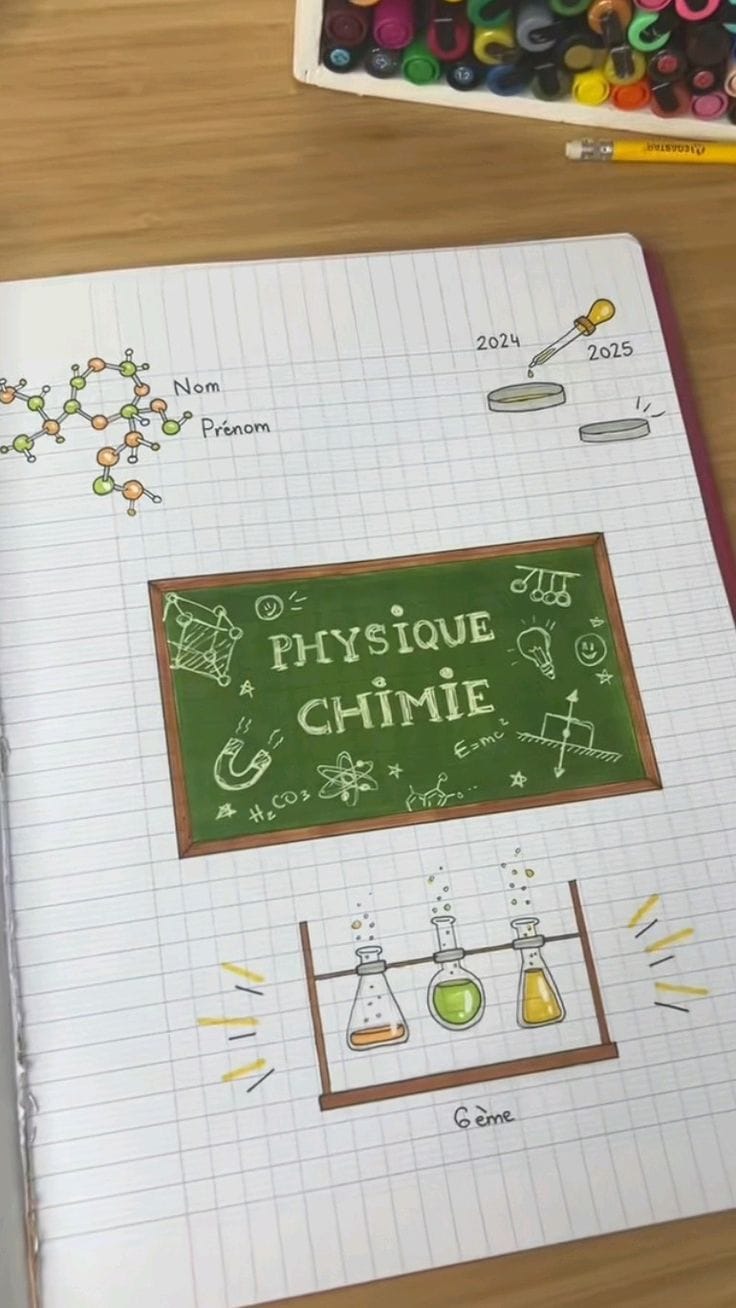 Top 17 Pages De Garde Physique Chimie Imprimer