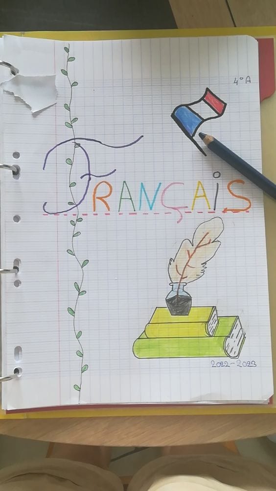 Page De Garde De Fran ais Pages De Garde Gratuites A Imprimer QOSSKE Page De Garde De Fran ais Pages De Garde Gratuites A Imprimer QOSSKE