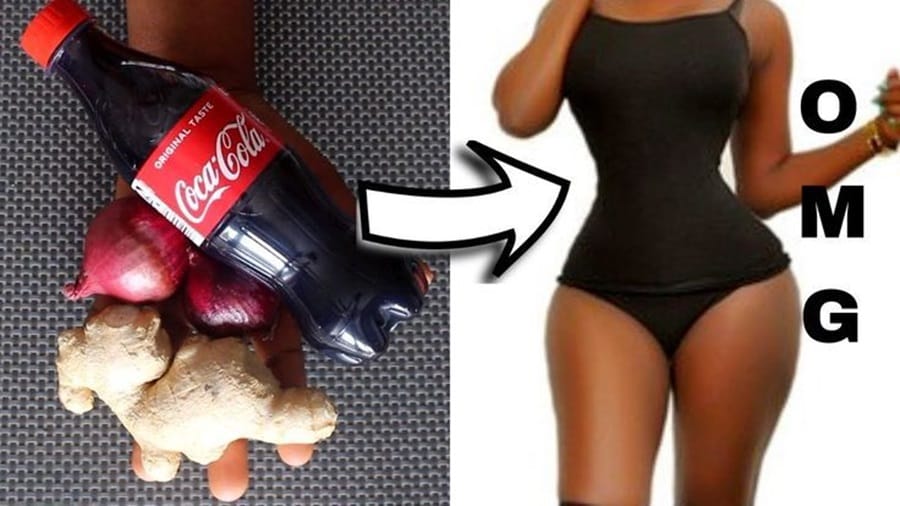 coca-cola, de l'oignon et du gingembre